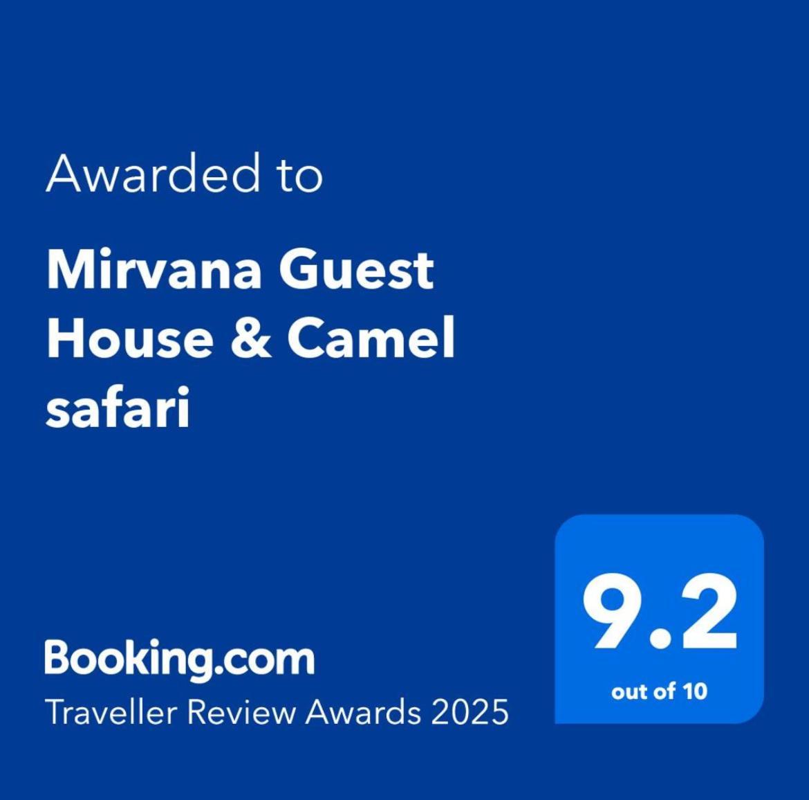 Mirvana Guest House & Camel Safari Džaisalmér Exteriér fotografie